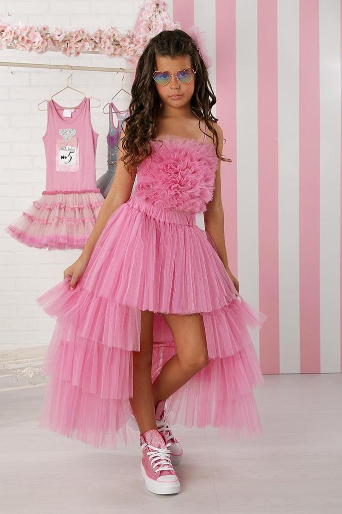 Candy Pink Skirt Set